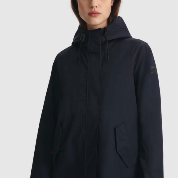 Woolrich Jackets \u0026 Coats | Woolrich Women's Lilac Hooded Jacket. Size S. Color Melton BLUE. | Color: Blue | Size: S | Veles's Closet